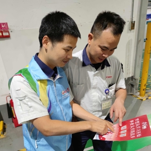 中山港社区：学习强国线下宣传活动