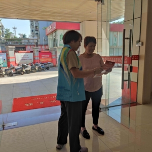 张家边社区：学习强国线下宣传活动
